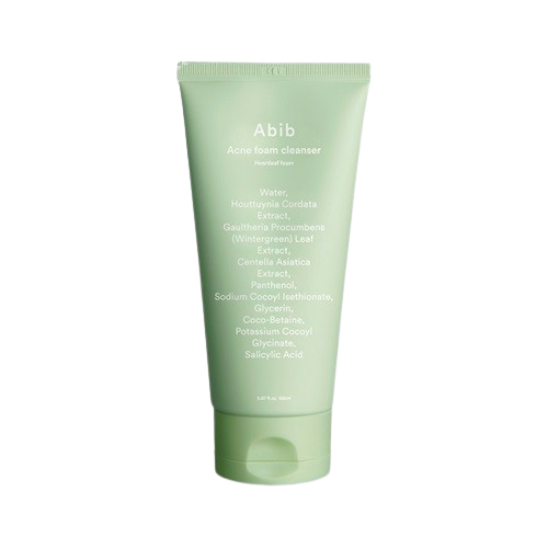 Abib – Nettoyant Moussant Anti-Acné HEARTLEAF FOAM 150ML